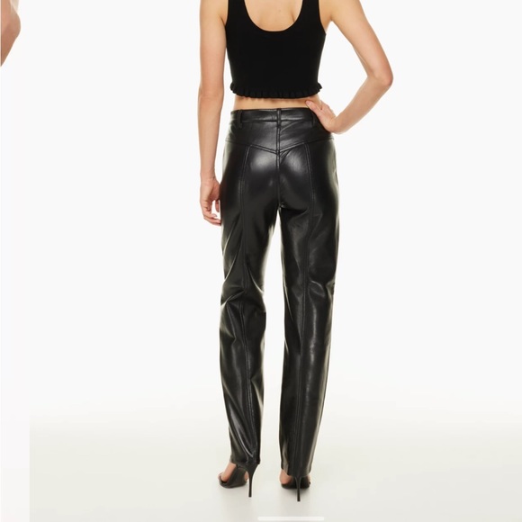 Aritzia Wilfred Rebel Pant - Vegan Leather - Picture 2 of 5